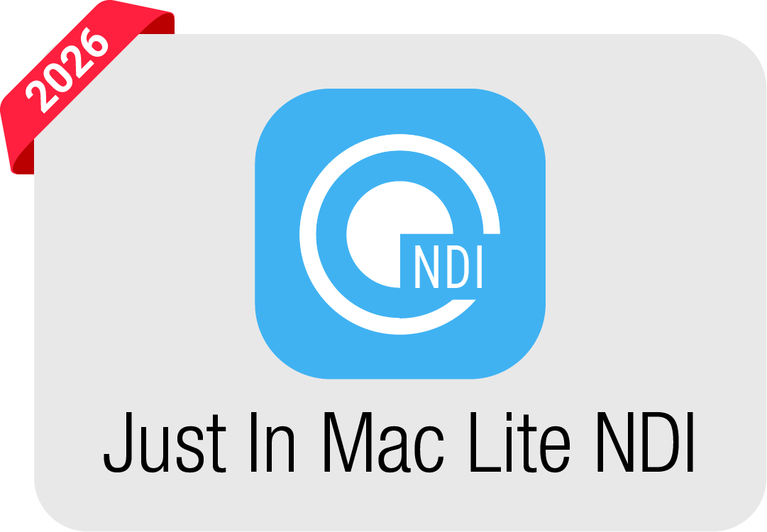 Just In Mac Lite NDI 2026 logo