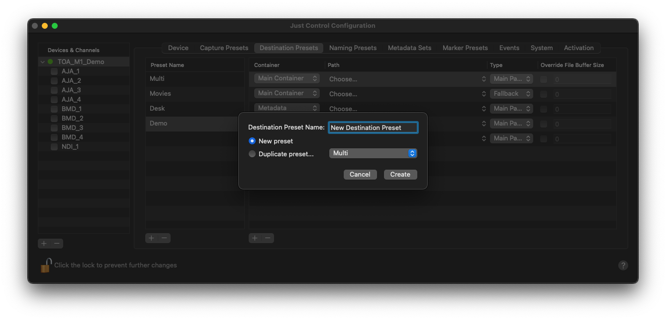 Destination Presets v.2026.x screenshot 5