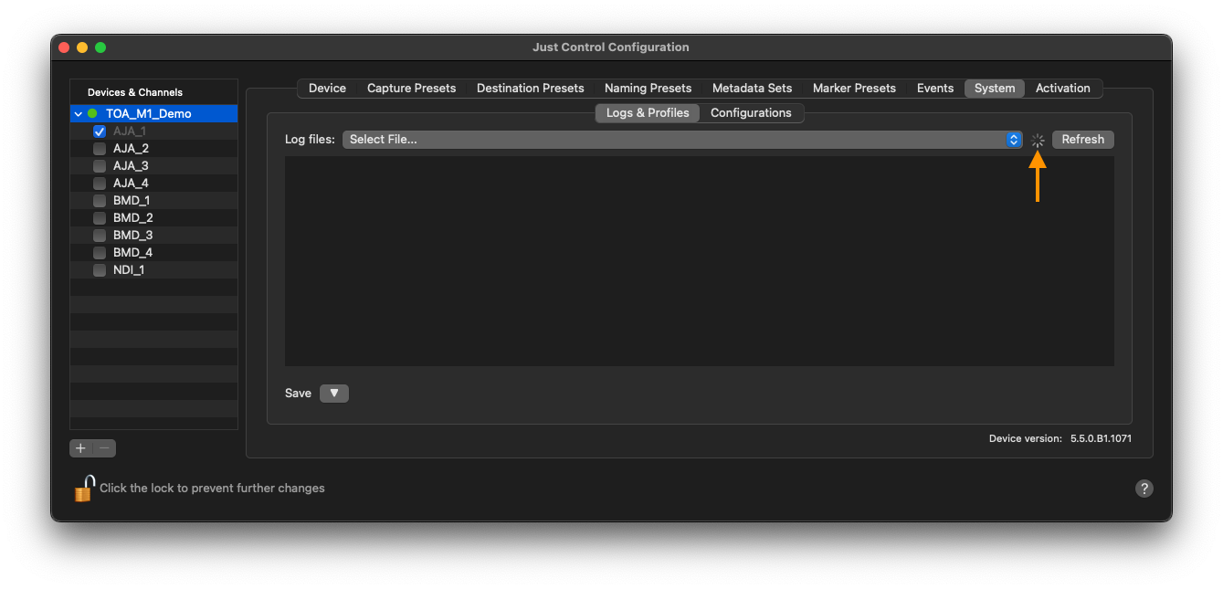 TOA System Profile v.2026.x screenshot 5