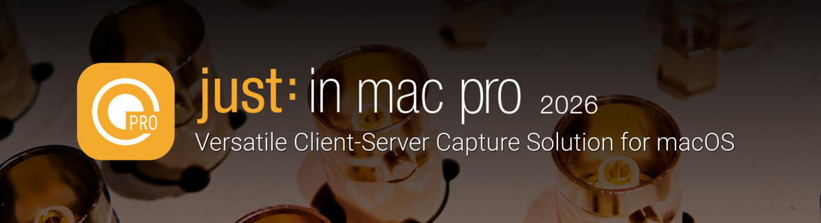 Just In Mac Pro 2026 capture solution for macOS